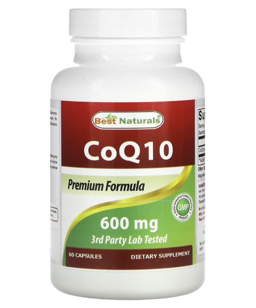 Best Naturals, CoQ10, 600 mg, 60 Capsules