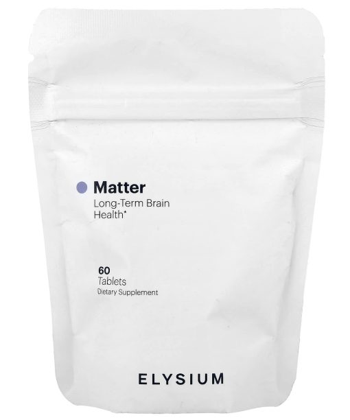 Elysium, Matter, Long-Term Brain Health, 60 Tablets