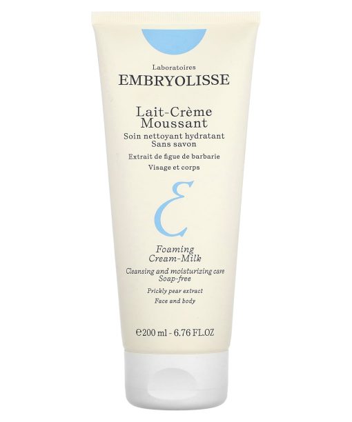 Embryolisse, Foaming Cream-Milk Cleanser, 6.76 fl oz (200 ml)