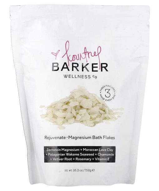 Barker Wellness Co, Rejuvenate, Magnesium Bath Flakes, 26.5 oz (750 g)