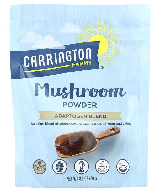 Carrington Farms, Mushroom Powder, Adaptogen Blend, 3.5 oz (99 g)
