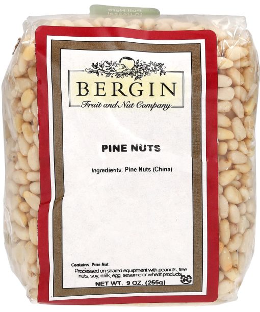 Bergin Fruit and Nut Company, Pine Nuts, 9 oz (255 g)