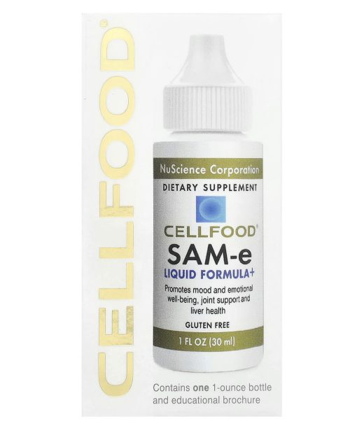 Cellfood, SAM-e Liquid Formula+, 1 fl oz (30 ml)