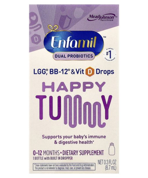 Enfamil, Happy Tummy, 0-12 Months, 0.3 fl oz (8.7 ml)
