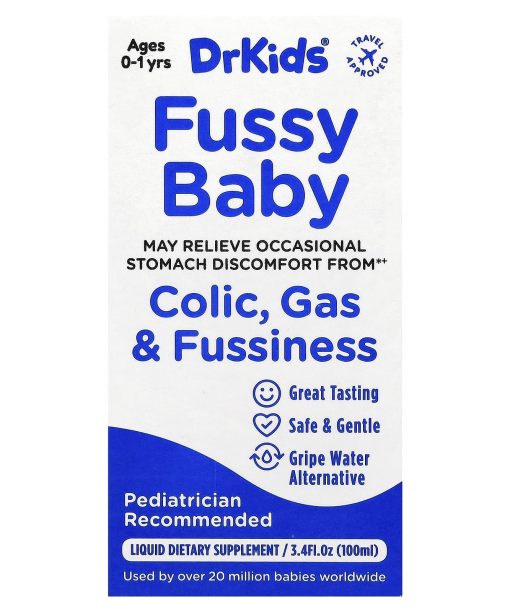 DrKids, Fussy Baby, Ages 0-1 Yrs, 3.4 fl oz (100 ml)