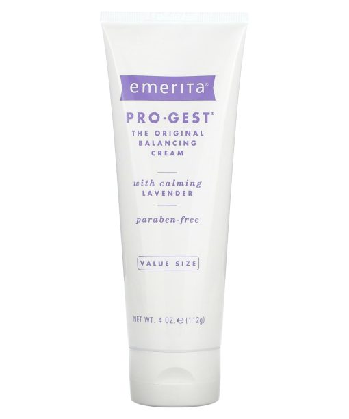 Emerita, Pro-Gest, Balancing Cream with Calming Lavender, 4 oz (112 g)