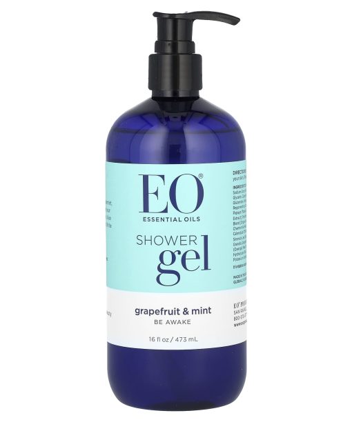 EO Products, Shower Gel, Grapefruit & Mint, 16 fl oz (473 ml)