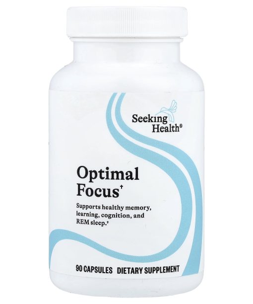 Seeking Health, Optimal Focus, 90 Capsules