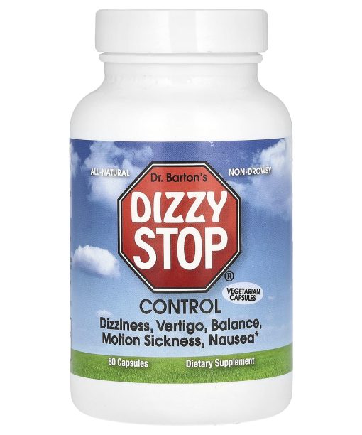 Dr. Barton's, Dizzy Stop Control, 80 Capsules