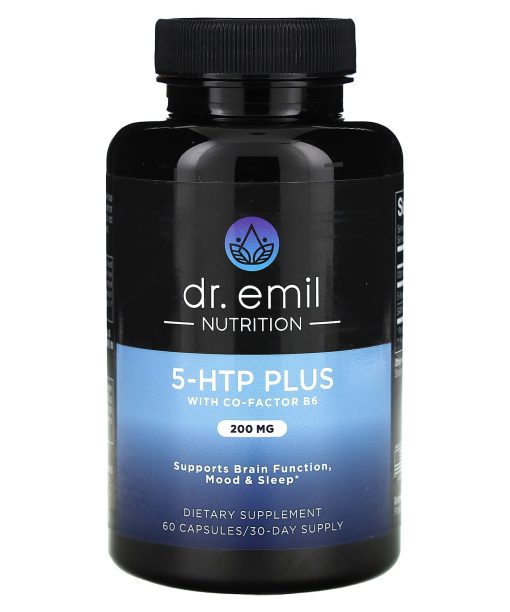 Dr. Emil Nutrition, 5-HTP Plus with Co-Factor B6, 60 Capsules