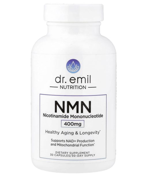Dr. Emil Nutrition, NMN, 400 mg, 30 Capsules