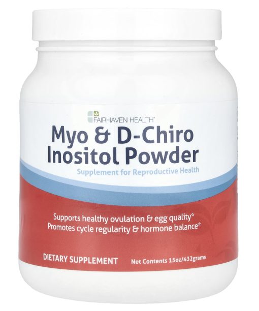 Fairhaven Health, Myo & D-Chiro Inositol Powder , 15 oz (432 g)