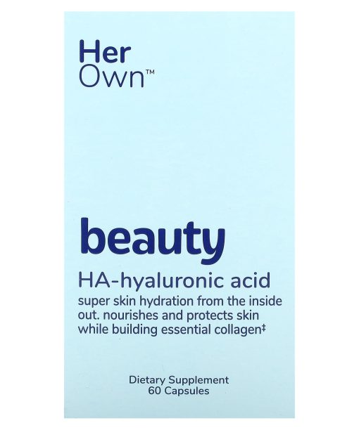 Her Own, Beauty, HA-Hyaluronic Acid, 60 Capsules