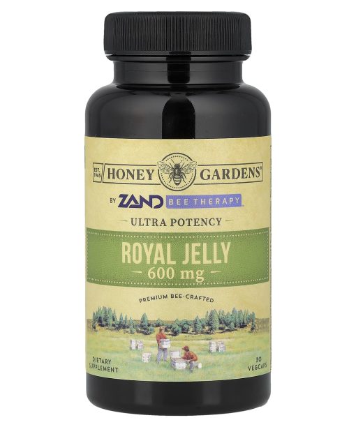 Honey Gardens, Ultra Potency, Royal Jelly, 600 mg, 30 Vegcaps