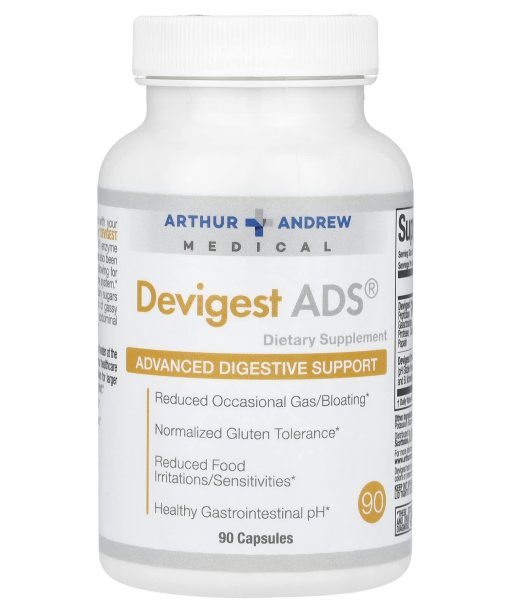 Arthur Andrew Medical, Devigest ADS, Advanced Digestive Support,  90 Capsules