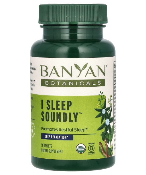 Banyan Botanicals, I Sleep Soundly, 90 Tablets