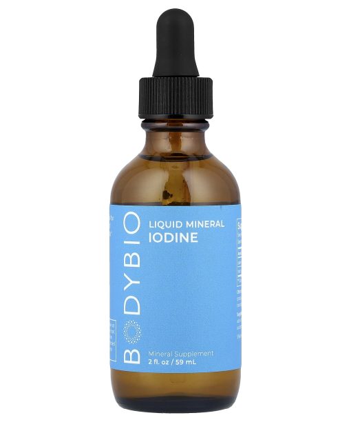 BodyBio, Iodine Liquid Mineral, 2 fl oz (59 ml)
