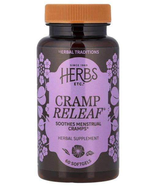 Herbs Etc., Cramp ReLeaf®, 60 Softgels