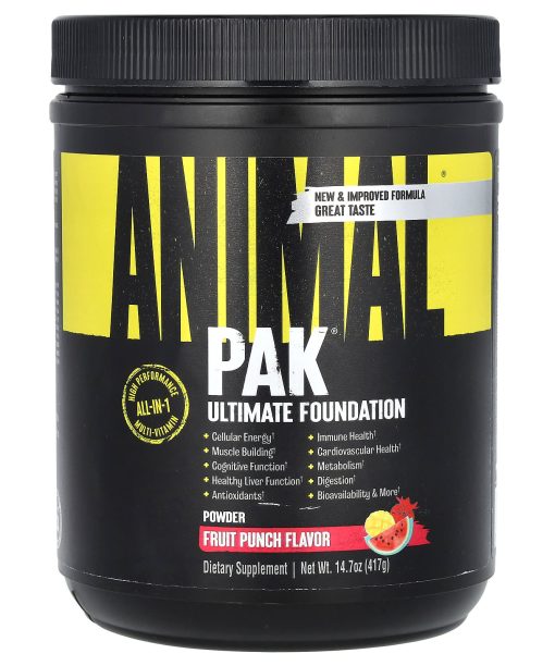 Animal, Pak®, Ultimate Foundation, Fruit Punch, 14.7 oz (417 g)