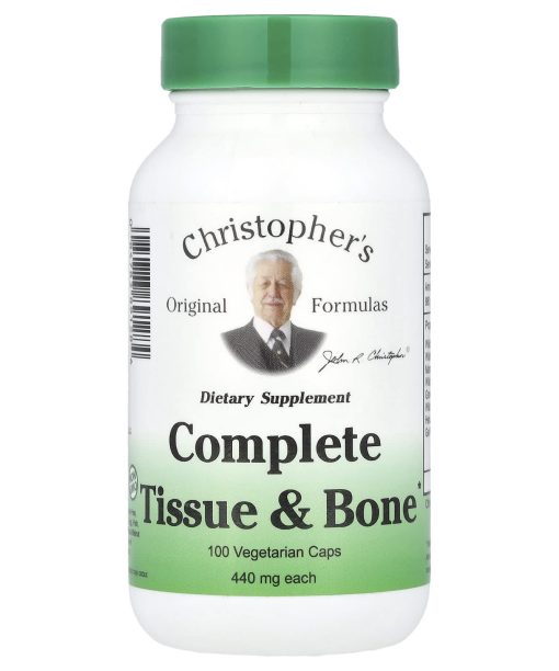 Christopher's Original Formulas, Complete Tissue & Bone, 440 mg, 100 Vegetarian Caps