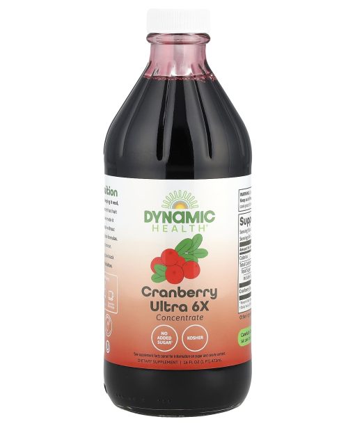 Dynamic Health, Cranberry Ultra 6X Concentrate , 16 fl oz (473 ml)