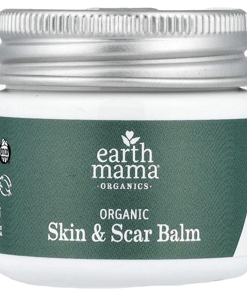 Earth Mama, Organic Skin & Scar Balm, 1 fl oz (30 ml)
