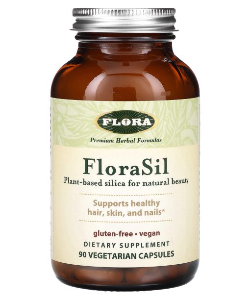 FloraSil, 90 Vegetarian Capsules (9 mg per Capsule)