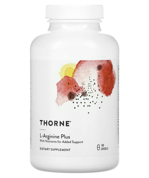 Thorne, L-Arginine Plus with Nutrients for Added Support, 180 Capsules