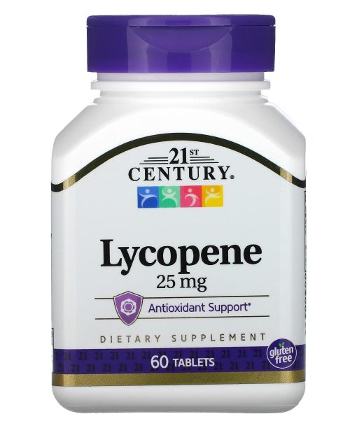 21st Century, Lycopene, 25 mg, 60 Tablets