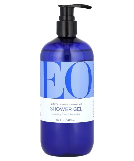 EO Products, Shower Gel, Calming French Lavender, 16 fl oz (473 ml)