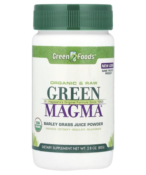Green Foods, Green Magma®, Barley Grass Juice Powder, 2.8 oz (80 g)
