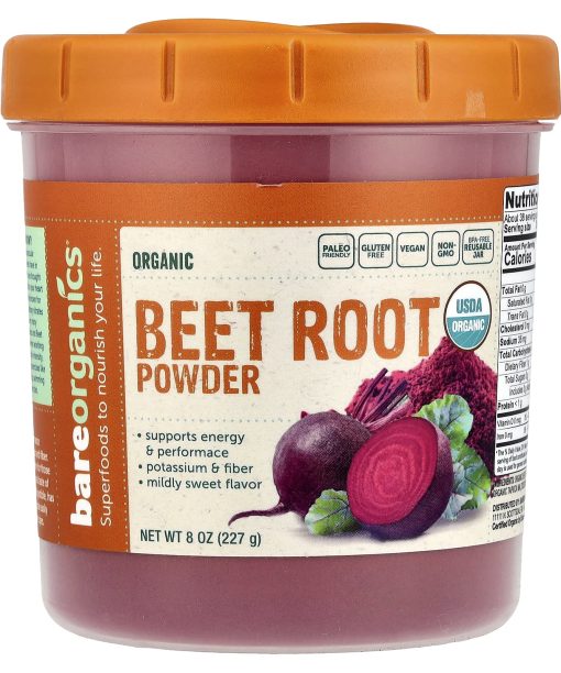 BareOrganics, Organic Beet Root Powder, 8 oz (227 g)