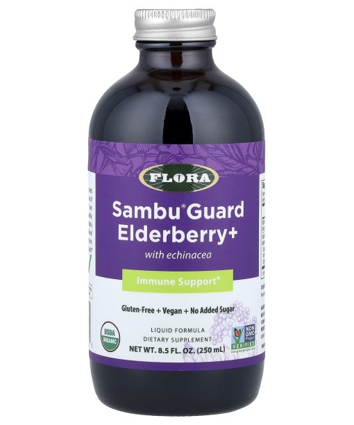 Flora, Sambu Guard® Elderberry+ with Echinacea, 8.5 fl oz (250 ml)
