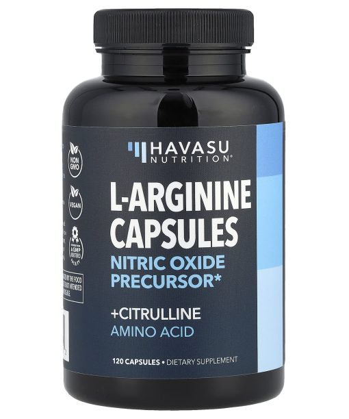 Havasu Nutrition, L-Arginine + Citrulline Amino Acid, 120 Capsules