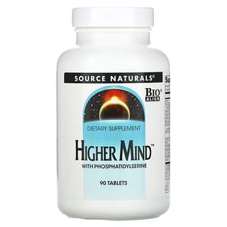 Source Naturals, Higher Mind, 90 Tablets