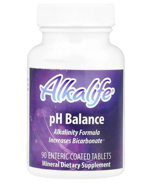 Alkalife, pH Balance, 90 Enteric Coated Tablets