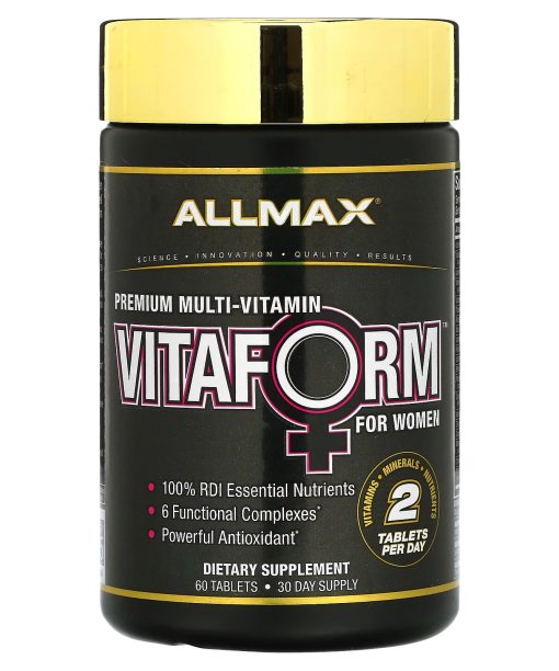ALLMAX, VITAFORM™, Premium Multi-Vitamin For Women, 60 Tablets