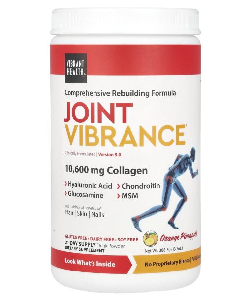 Vibrant Health, Joint Vibrance, Version 5.0, Orange Pineapple, 13.7 oz (388.5 g)
