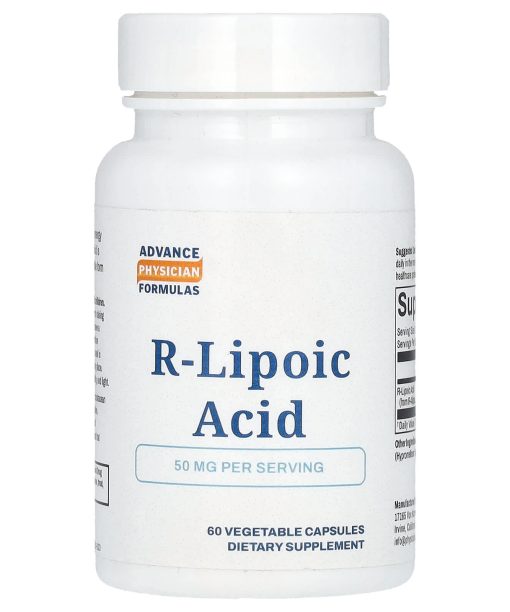 Advance Physician Formulas, R-Lipoic Acid, 50 mg, 60 Vegetable Capsules