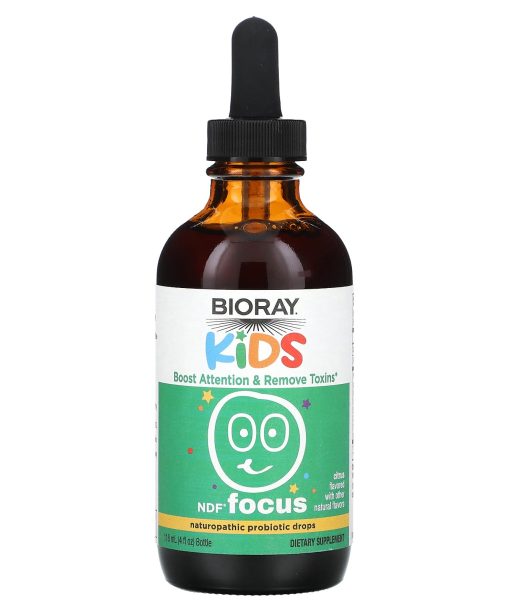 Bioray, Kids, NDF® Focus, Citrus, 4 fl oz (118 ml)