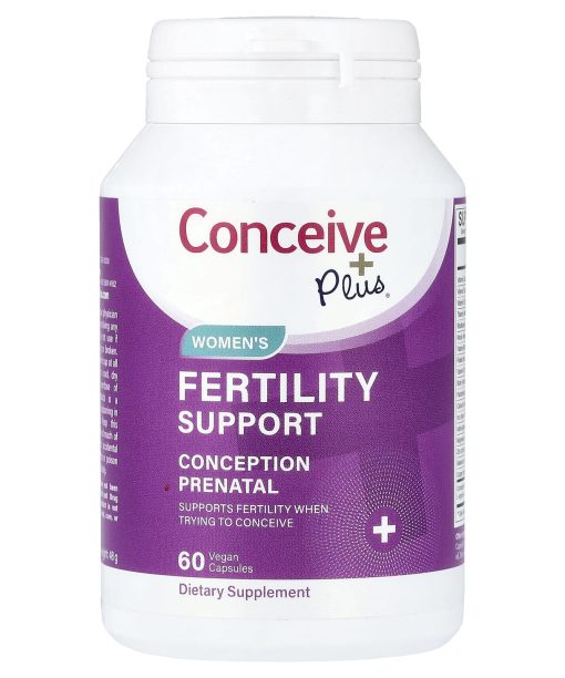 Conceive Plus, Women's Fertility Support, 60 Vegan Capsules