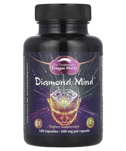 Dragon Herbs, Diamond Mind™, 500 mg, 100 Capsules