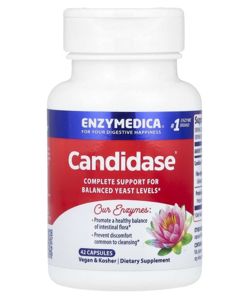 Enzymedica, Candidase, 42 Capsules