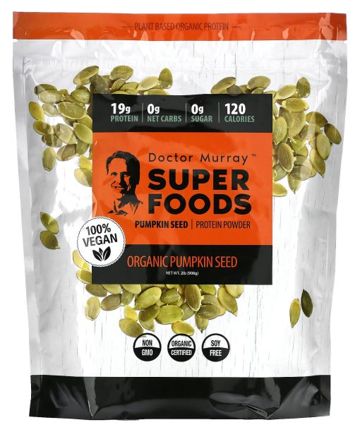 Dr. Murray's, Super Foods, Organic Pumpkin Seed Protein Powder, 2 lb (908 g)