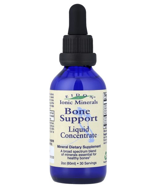 Eidon Ionic Minerals, Ionic Minerals, Bone Support, Liquid Concentrate, 2 oz (60 ml)