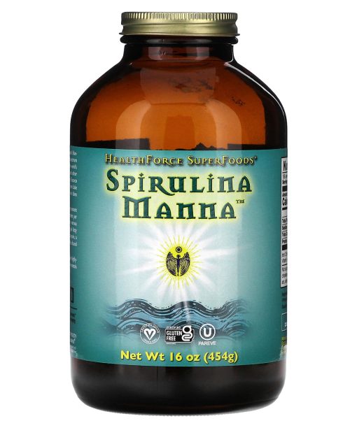 HealthForce Superfoods, Spirulina Manna, 16 oz (454 g)
