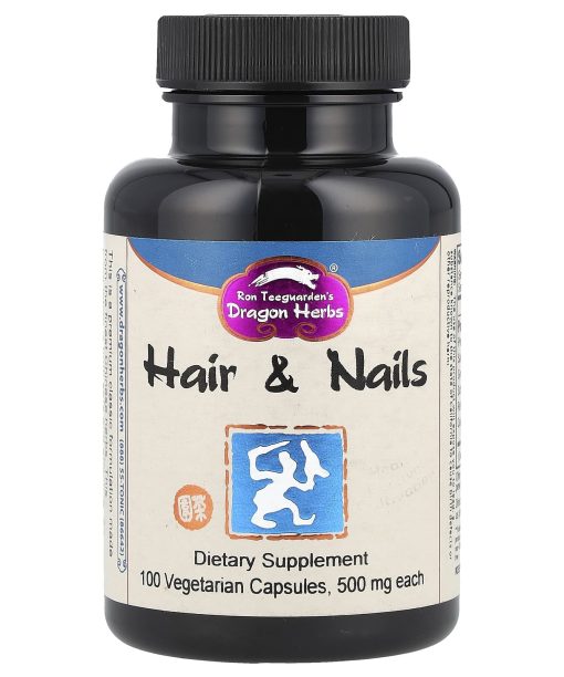 Dragon Herbs, Hair & Nails, 100 Vegetarian Capsules
