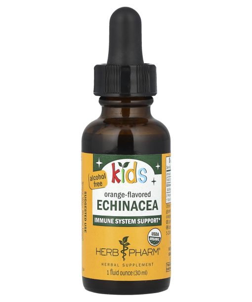 Herb Pharm, Kids Echinacea, Alcohol Free, Orange, 1 fl oz (30 ml)