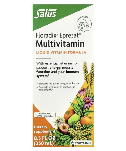 Floradix, Epresat®, Multivitamin, 8.5 fl oz (250 ml)