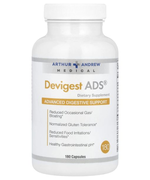Arthur Andrew Medical, Devigest ADS®, Advanced Digestive Support, 180 Capsules